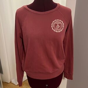 Pink Abercrombie & Fitch New York Long Sleeve Top